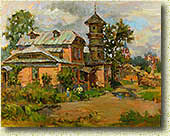 Карпачева О.В. «Дом Курбатова в Устюжне», 2003 г.